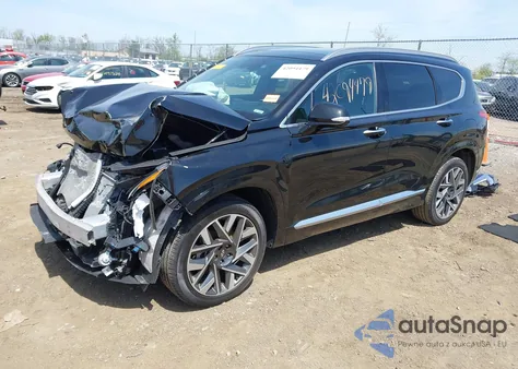 2023 Hyundai Santa Fe Calligraphy z USA, uszkodzony, nr VIN 5NMS54AL2PH607408